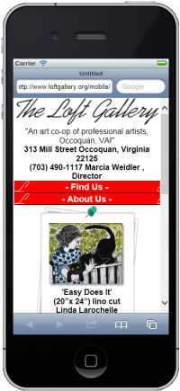 Loft Gallery Mobile