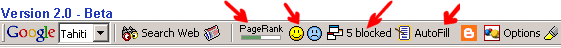 Google's Toolbar v.2.0 - Beta