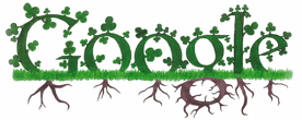 Happy St. Patrick's Day! Doodle designed by Doodle 4 Google Ireland winner Evan O'Sullivan Glynn